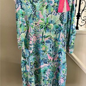 Lilly Pulitzer “Lilly House” 3/4 length sleeves dress NWT